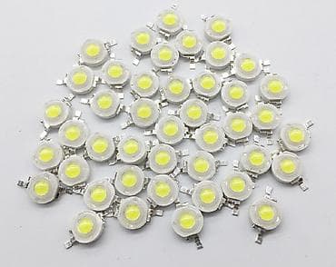 Светодиоды 1 Вт 3 Вольт. Цвет Natural White 4500k