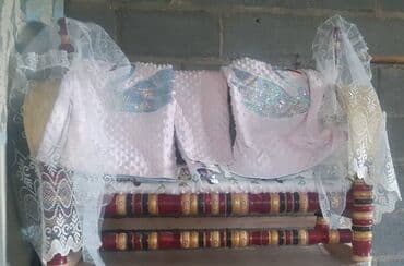 кресло качалка для малышей: Люлька, Новый, Колыбель, Дерево, цвет - Золотой, Платная доставка — 7