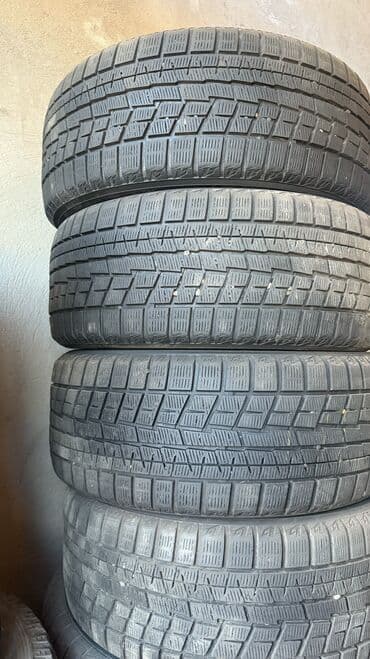 покрышки бишкек: Шины 225 / 45 / R 18, Зимняя шипованная, Б/у, Комплект, Легковые, Япония, Yokohama — 1