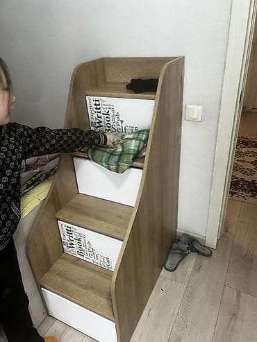 Оюн манеждери: Балдар үчүн эки ярустуу, ЛДСП, түсү - Күрөң — 3