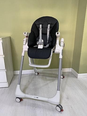 Детская мебель: Стульчик для кормления, Peg perego, Трансформер, цвет - Черный — 9