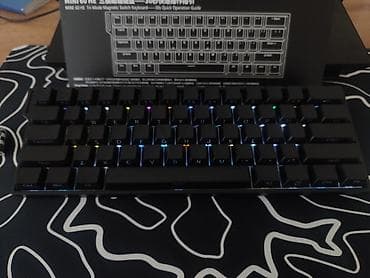 hyperx cloud core: Клавиатура, Aula, Механическая, Bluetooth, Проводное подключение, Размер: 60% — 2