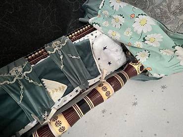 Люлька, Б/у, Колыбель, Дерево, цвет - Зеленый, Платная доставка at lalafo.kg Люлька, Б/у, Колыбель, Дерево, цвет - Зеленый, Платная доставка