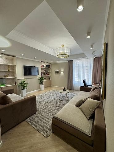 Комнаты: 4 комнаты, 130 м², Элитка, 9 этаж, Евроремонт — 1