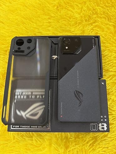 nothing phone: Asus ROG Phone 8, Б/у, 256 ГБ, цвет - Черный — 1