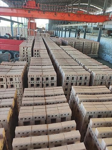 купить комнатные цветы в бишкеке: Пустотелый, дырчатый, Жженый кирпич, Полублок, 250×120×90 — 7
