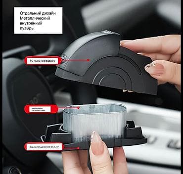 козырек от солнца: Пепельница для двери автомобиля - Компактная пепельница — 4
