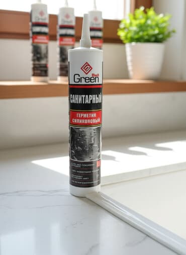 уплотнитель дверей: Санитарный силиконовый герметик Bell Green предназначен для — 1
