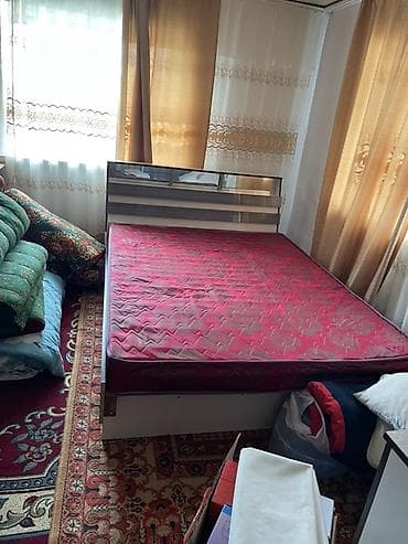 Дом и сад: Двуспальная кровать, С матрасом, длина - 200 см — 1