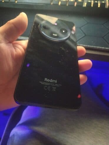 умные часы с сим картой: Redmi, Redmi 14C, Колдонулган, 128 ГБ, түсү - Кара — 2