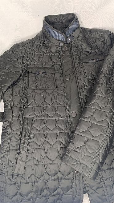 Мужская одежда: Мужская стеганая куртка 50 размер Турция LAMBERTY оригинал.Покупала — 4