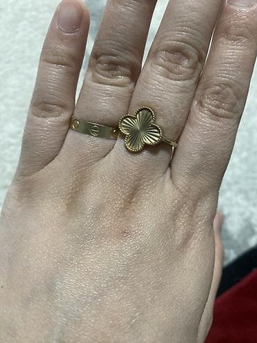 Жеке буюмдар: Шакек, Нике шакеги, Үлгүсү 585, Кыстырмасыз, Жуп топтом, Колдонулган — 2