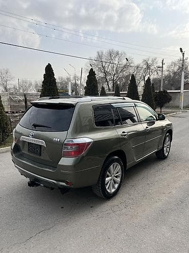 машина базар ош: Toyota Highlander: 2008 г., 3.3 л, Вариатор, Гибрид, Кроссовер — 4