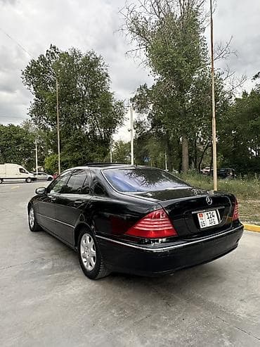 двойной выхлоп: Mercedes-Benz S-Class: 2003 г., 3.7 л, Типтроник, Бензин, Седан — 4