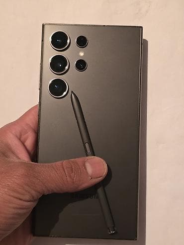 series x: Samsung Galaxy S23 Ultra, Б/у, 256 ГБ, цвет - Черный, 2 SIM — 4