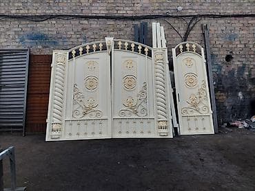 Ачылма дарбазалар: Кованые и металлические ворота на заказ - Изготовление распашных — 2