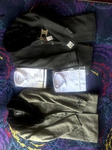Пальтолор: Эркектердин пальтосу, XL, Zara, Жаңы, түсү - Боз, Өзү алып кетүү — 9