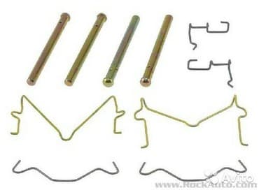 runner: Успокоители ( пружинки бесшумники скрепки ) на тормозные колодки — 1