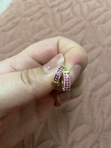 золото сережки: Бижутерия: каждый набор по 100с, если берете две или более то по 70с — 4