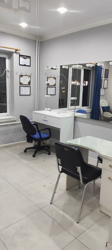 бишкек квартира долгосрочное: Сдаю Кабинет в салоне, 67 м², Для бровиста, Для визажиста, Для лешмейкера — 6