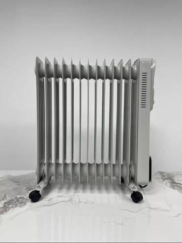 масляный обогреватели: Масляный обогреватель Кол-во секций: 10 и более, Защита от замерзания, Быстрый нагрев, Встроенный вентилятор — 1