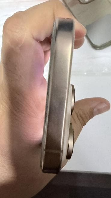 Техника и электроника: IPhone 16 Pro, Б/у, 256 ГБ, Desert Titanium, Защитное стекло, Коробка, 90 % — 4