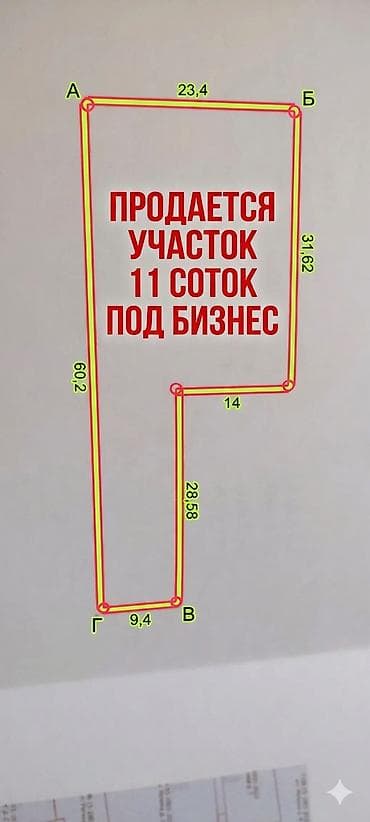 Жер тилкелери: 11 соток, Бизнес үчүн, Кызыл китеп, Техпаспорт — 1