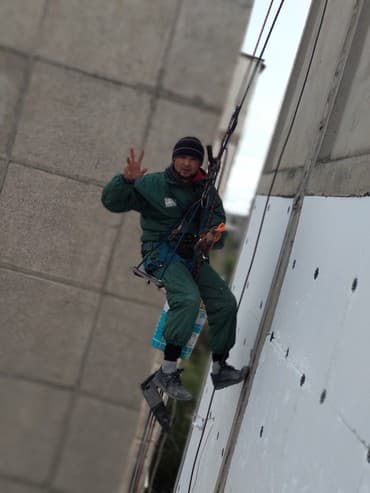 верхолазные работы: Сварочные работы на высоте, Высотный клининг, Монтаж рекламных баннеров Больше 6 лет опыта — 1