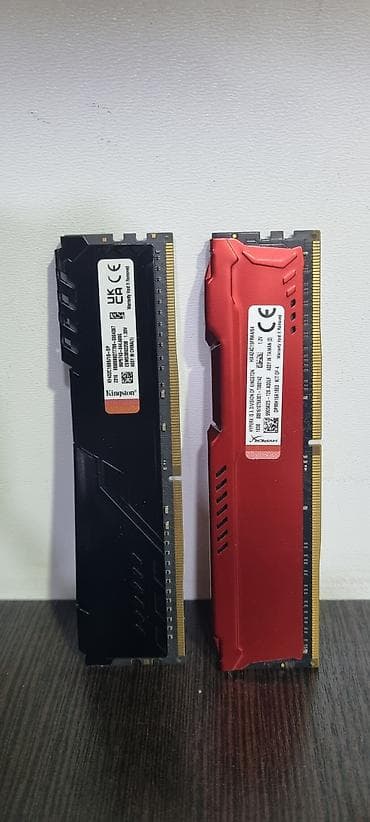 Оперативная память, Б/у, Kingston Fury, 32 ГБ, DDR4, 2400 МГц, Для ПК