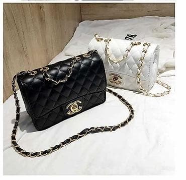 сумка шанел: Классическая сумка, Chanel, Китай, Материал: Экокожа, Стеганая модель, Женские, Новый — 1