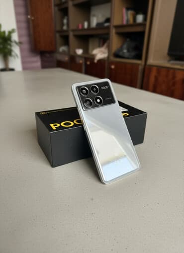 телефон режим 11: Poco X6 Pro 5G, Б/у, 512 ГБ, цвет - Серый, 2 SIM — 1