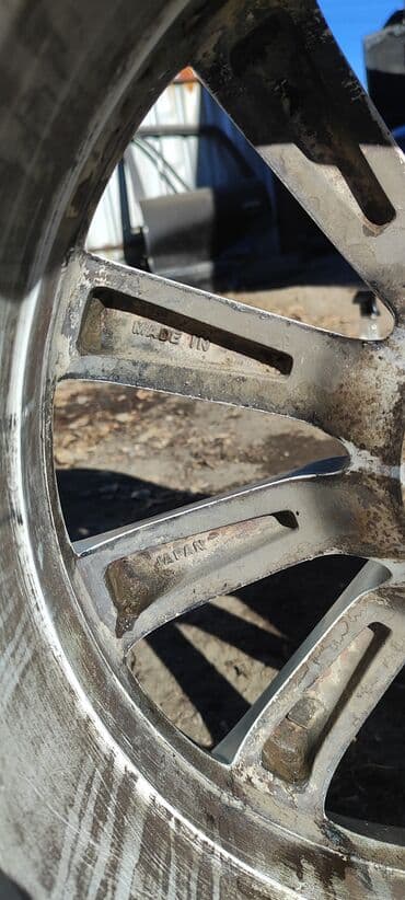 новые шины: Литые Диски R 18 Enkei, Комплект, отверстий - 5, Б/у — 5