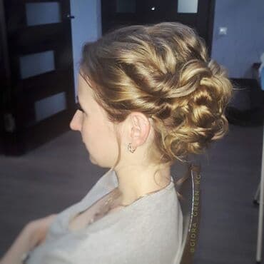 кресло барбер: Чач тарач, Сырдоо, Кечки чач жасалгалары, Коктейлдик чач жасалгалары, Үйүнө баруу менен — 12