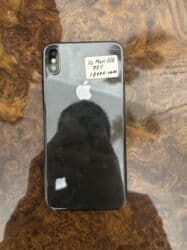 айфон xs max бу купить: IPhone Xs Max, Колдонулган, 256 ГБ, Кара, Коргоочу айнек, Каптама, 77 % — 1