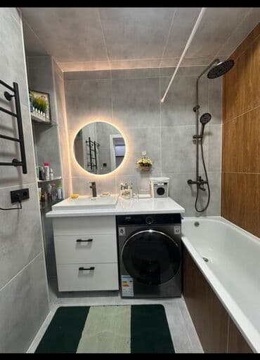 квартиры в рассрочку в бишкеке без первоначального взноса 2023: 3 комнаты, 85 м², Элитка, 2 этаж, Дизайнерский ремонт — 8