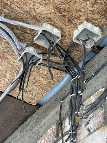 квартира двухкомнатная: Электрик | Электр монтаждык жумуштар 3-5 жылдык тажрыйба — 8