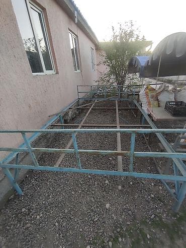 поддон душевая: Металлическая основа/каркас для уличной террасы (настила, веранды — 1