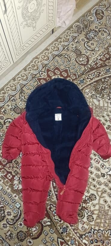 детские машины на аккумуляторе с пультом цена в бишкеке: Детский зимний комбинезон-конверт - Цвет: насыщенно‑красный с — 3