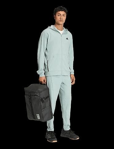Эркектер кийими: Эркектердин толстовкасы, M, Adidas, Жаңы, түсү - Боз, Өзү алып кетүү — 7