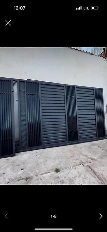 Распашные ворота: Кованые и сварные металлические ворота под ключ - Типы конструкций — 5