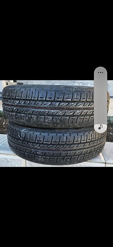 4a fe: Шины 175 / 65 / R 14, Лето, Б/у, Пара, Легковые, Корея, Bridgestone — 1