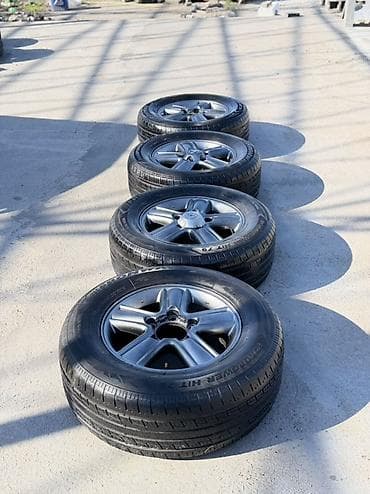 шины 195 65 15 с: Колеса в сборе 285 / 60 / R 18, Лето, Б/у, Комплект, Внедорожные (АТ/МТ), Литые, отверстий - 5 — 5