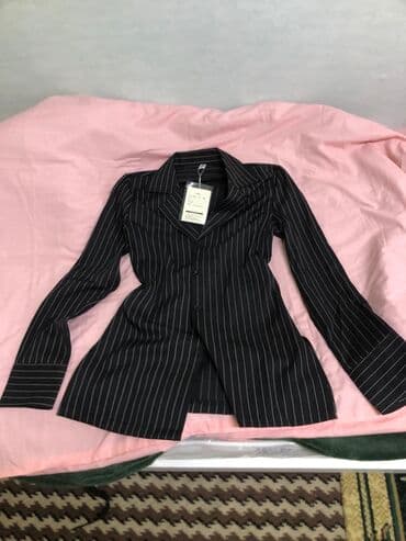 пиджаки женские бишкек: Пиджак, Блейзер, В полоску, Китай, M — 2