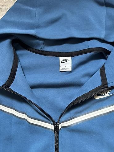 Жынсылар: Эркектердин толстовкасы, L, Nike, Колдонулган, түсү - Көгүлтүр, Өзү алып кетүү, Акылуу жеткирүү — 2