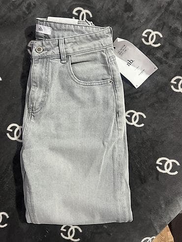 рваные джинсы: Мужские джинсы, L, NBB, Новый, цвет - Серый, Самовывоз — 3