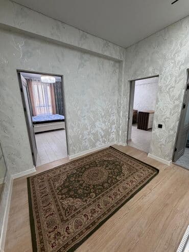 сдам квартиру в районе ошского рынка: 2 комнаты, 57 м², Элитка, 8 этаж, Евроремонт — 4