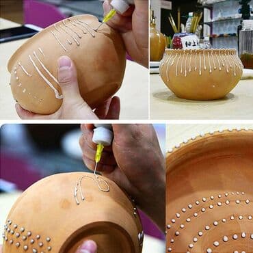 рем комплект: Бутылка-аппликатор для жидкого флюса, 50 мл с 11 шт - наконечниками — 3