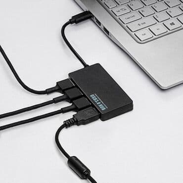 hub type c: USB-C Тонкий пассивный концентратор 4 порта USB 3.0 Арт. 3314 — 4
