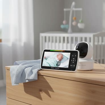 робот на пульте: Видеоняня с поворотной камерой и экраном - Комплект: камера Baby — 1
