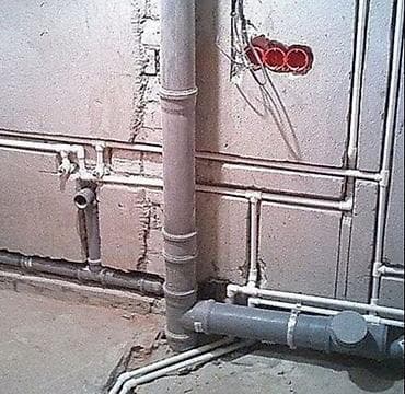 Канализационные работы: Монтаж и замена канализации ПВХ/ПП Профессиональный монтаж внутренних — 4